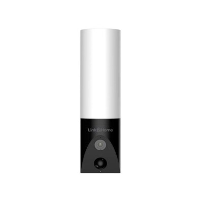 Link2Home Smart Veranda Licht mit Kamera, PIR-Sensor & Auto Tracking L2HPRHCAMBK