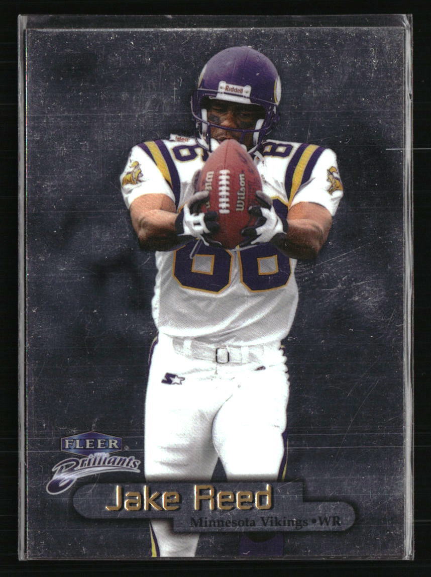 Jake Reed 1998 Fleer Brilliants #68  Football Card