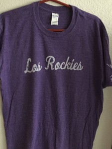 los rockies jersey