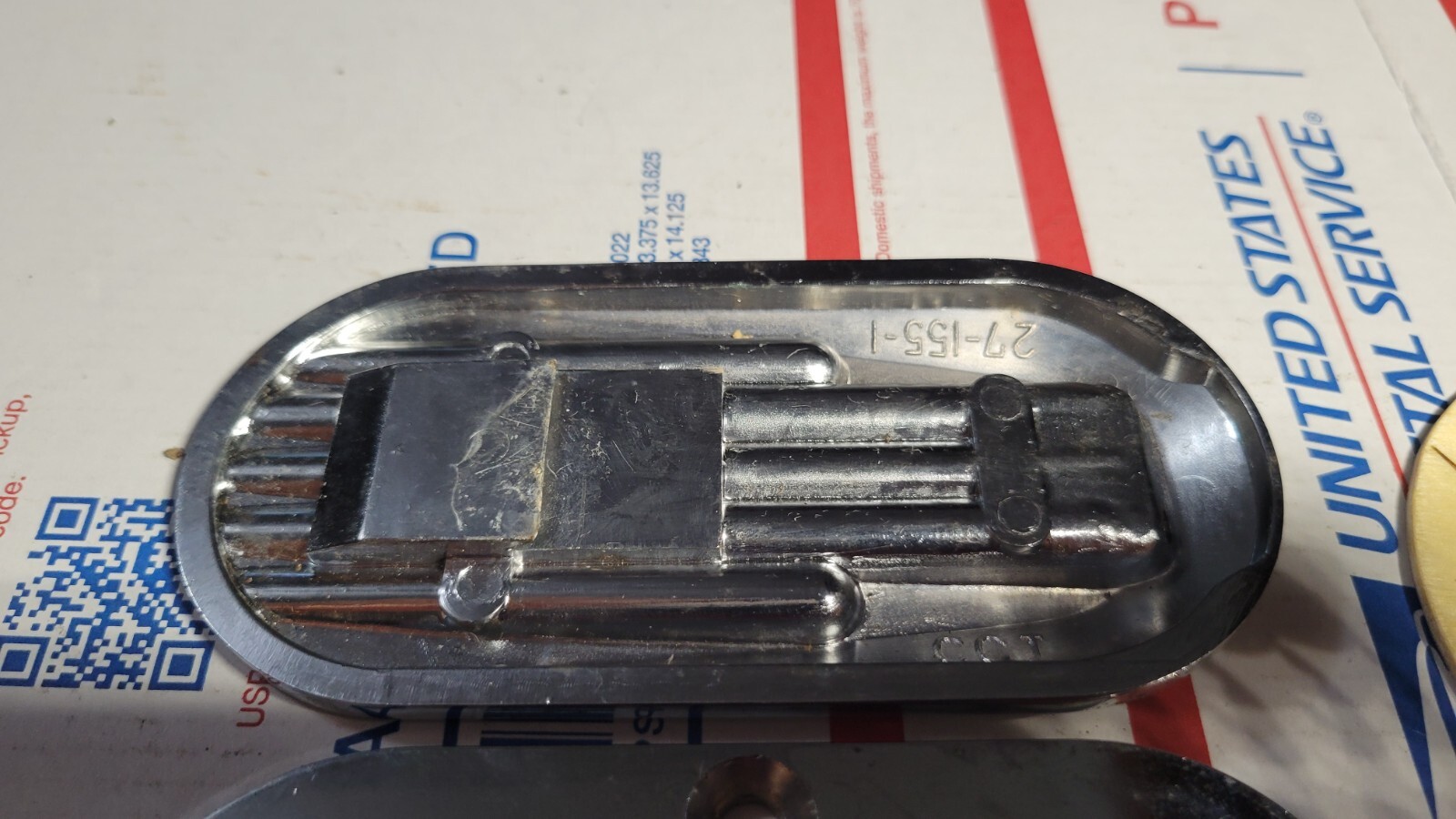 65-98 Harley Davidson Custom Chrome Mirage Primary Inspection Cover 27-155-1 FX