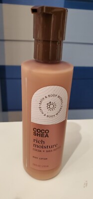 BATH & BODY WORKS COCO SHEA RICH MOISTURE COCOA + SHEA BUTTER BODY LOTION NEW 