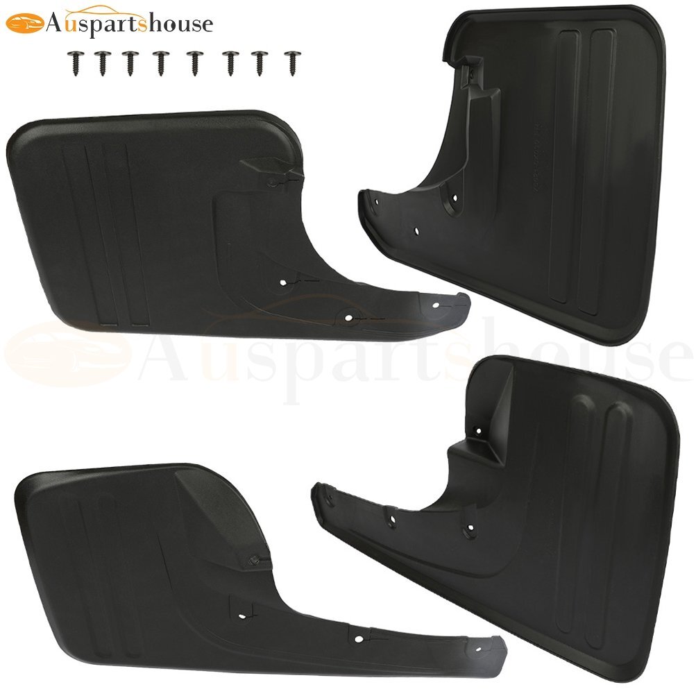 4pcs Mud Flap Splash Guard Fender Mudguard Kit Fits 10-14 Toyota Hilux Vigo 2.7L