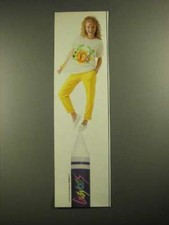 1987 El Greco Crayons Shoes and Fashion Ad