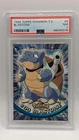 1999 Topps Pokemon T.V. #9 Blastoise Black Logo PSA 7 NM!