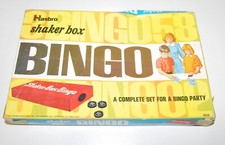 Vintage Hasbro Shaker Box Bingo 1970 #6010 ~ USA Made