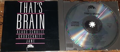 THAT'S BRAIN Grobschnitt Jane Klaus Schulze  CD