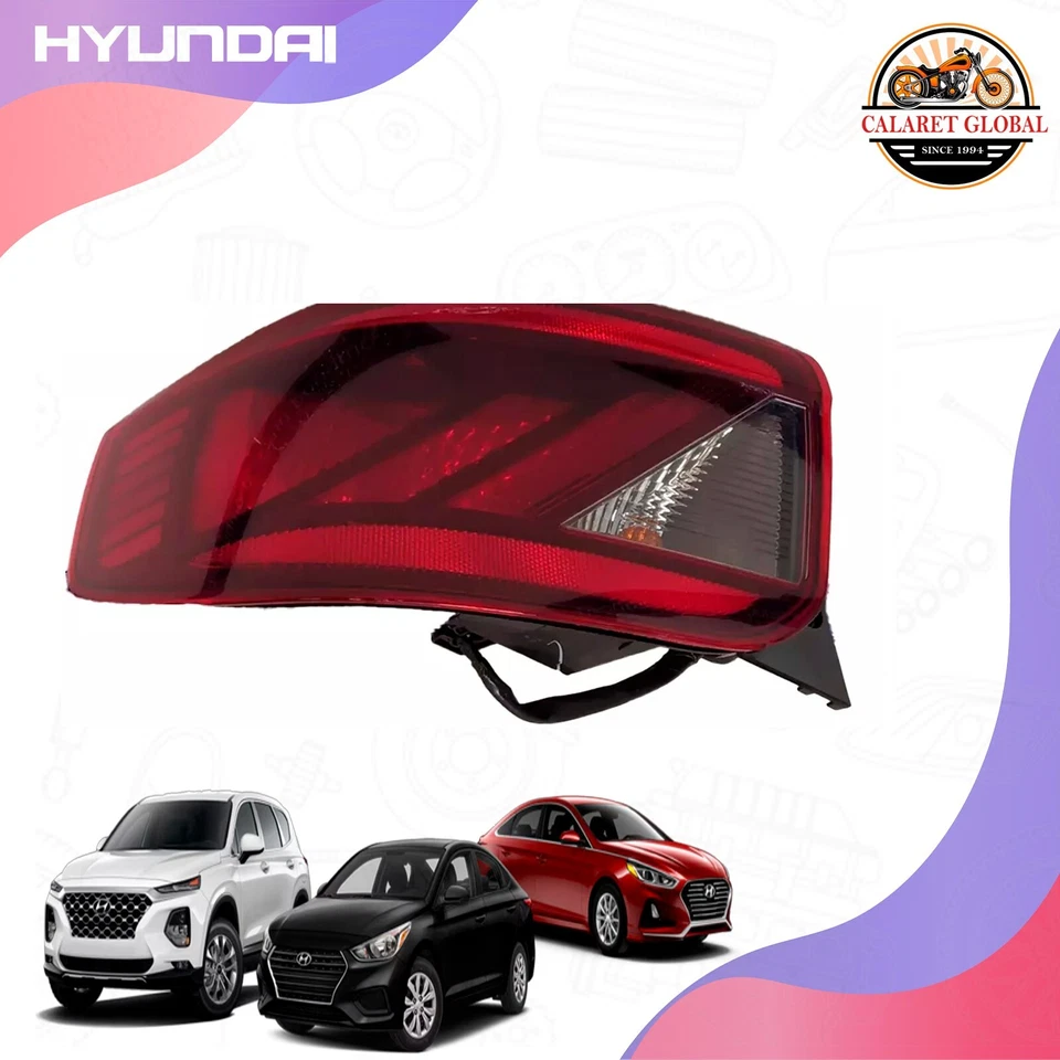 FOR HYUNDAI VENUE 2019-2022 DRIVER LH OUTER SIDE TAIL LIGHT ASSEMBLY 92401K3000 - Bild 2 von 4