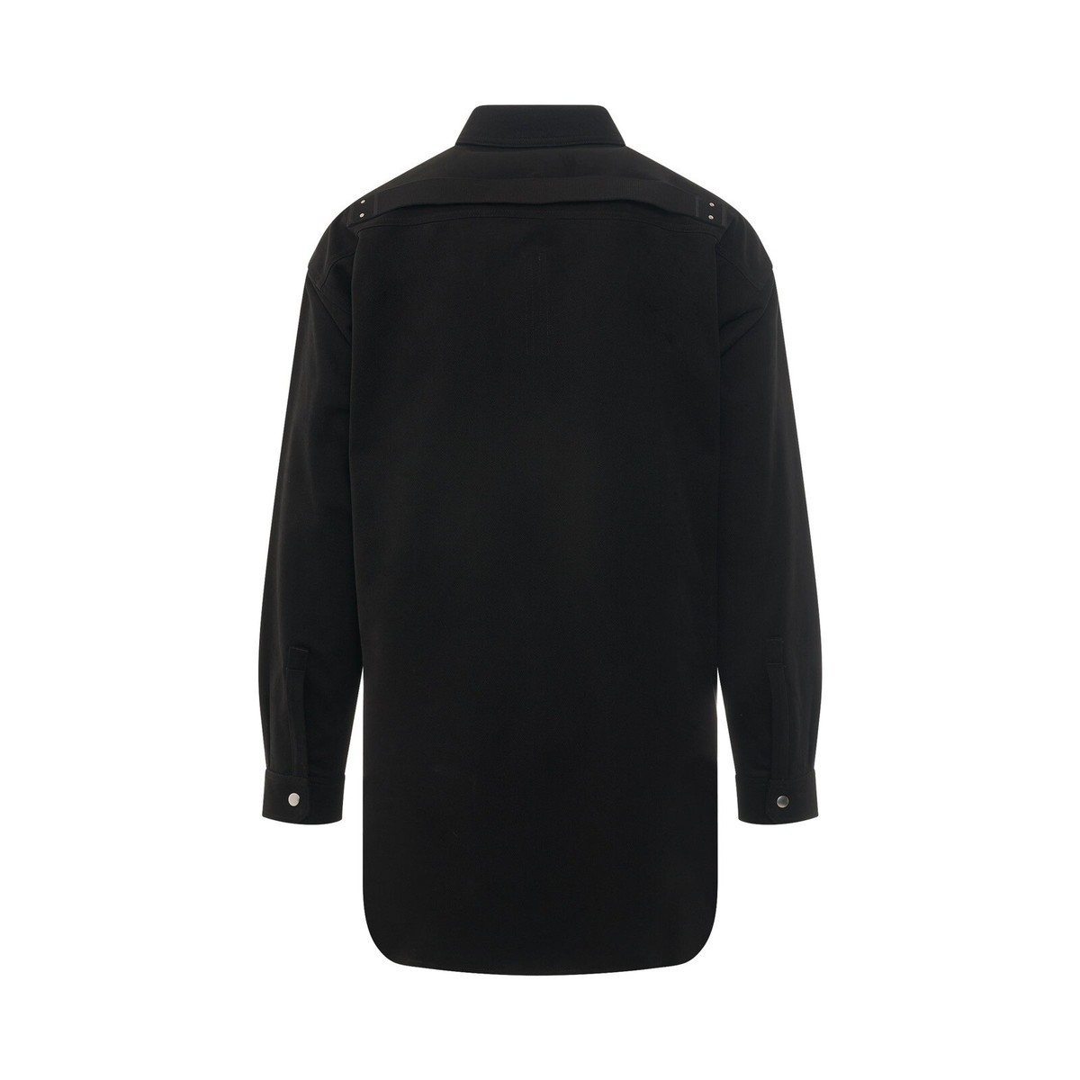 NWT Rick Owens “STROBE” Outershirt Jacket In Brushed Organic