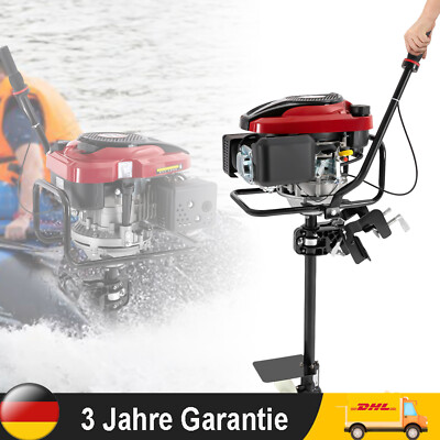4 Takt 8 PS 196CC Außenborder Motor Benzinmotor Bootsmotor Luftkühlung TCI DHL