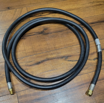 #ad 10ft LP Propane Gas Hose Assembly 3 8quot; Male NPT x 3 8quot; Female Flare Fitting $11.00