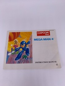 MEGA MAN 4 Nintendo Entertainment System NES CIB Complete Box Manual Authentic