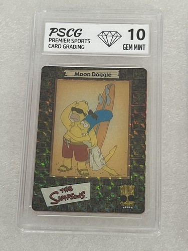 The Simpsons RARE 2000 Artbox Filmcardz Film Cel Insert Full Set 1-10 Card PSCG - Picture 2 of 11
