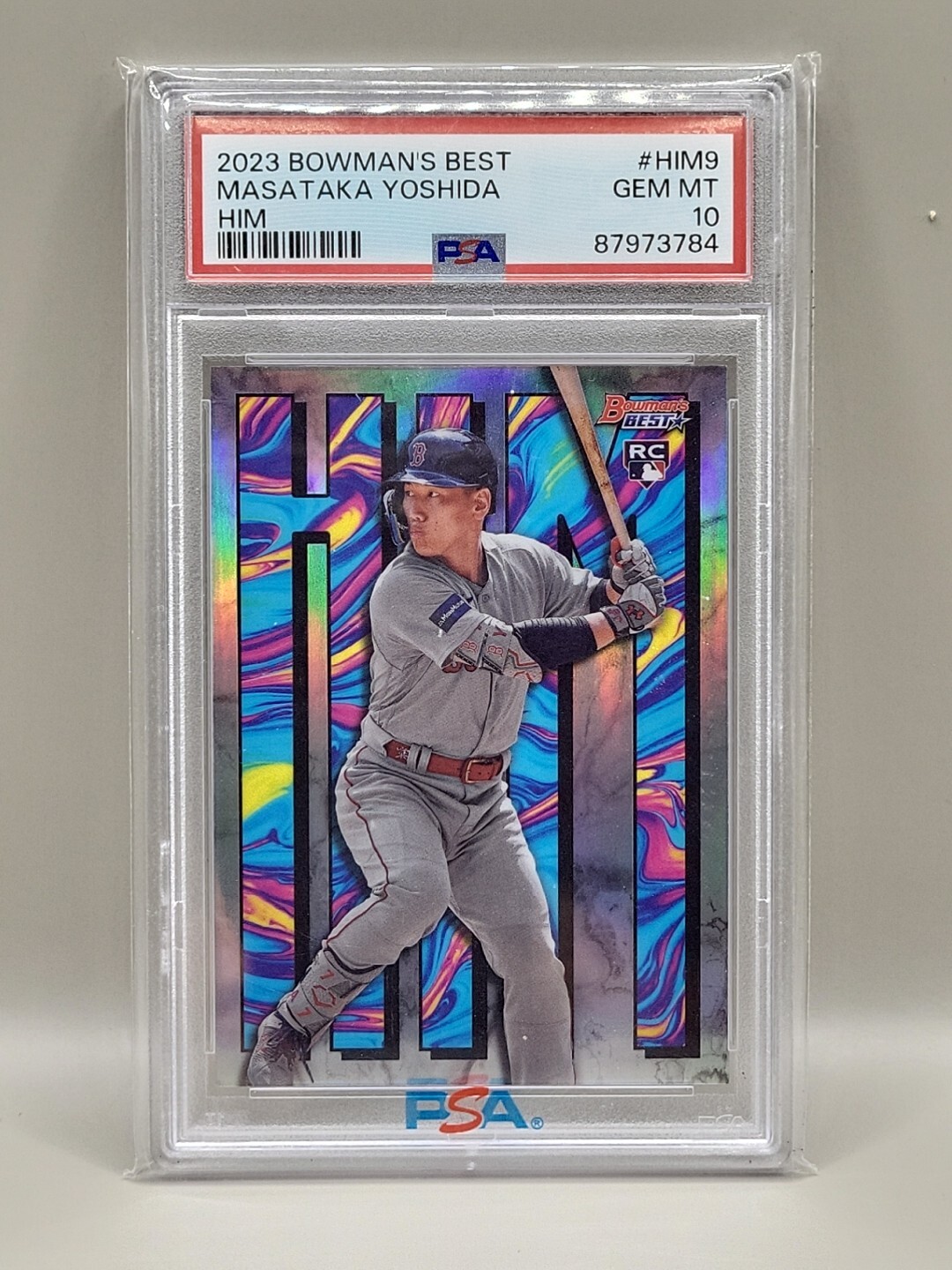 2023 Bowman's Best Him Masataka Yoshida #HIM-9 PSA 10 GEM MT Rookie RC
