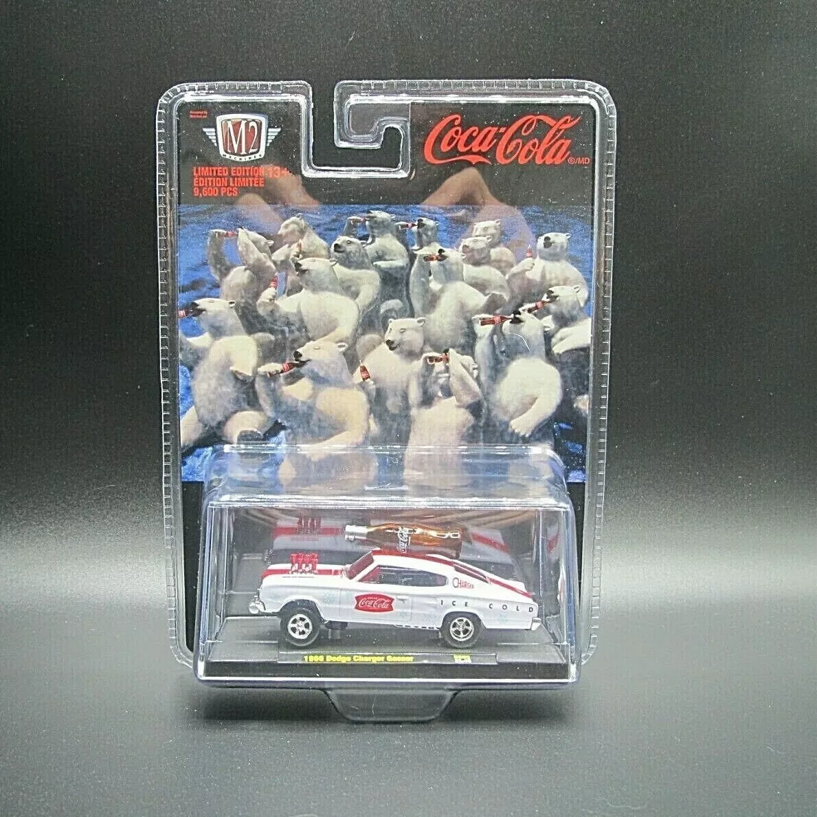 M2 Machines 1966 Dodge Charger Gasser Coca-Cola Christmas Polar