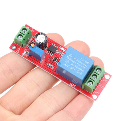 NE555 DC 12V Verzögerung Relais Shield Timer Schalter Einstellbares Modul.$i