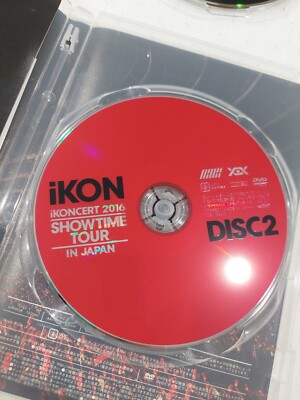 Ikon - Ikoncert 2016 Showtime Tour In Japan DVD 2 Disc Set K-Pop