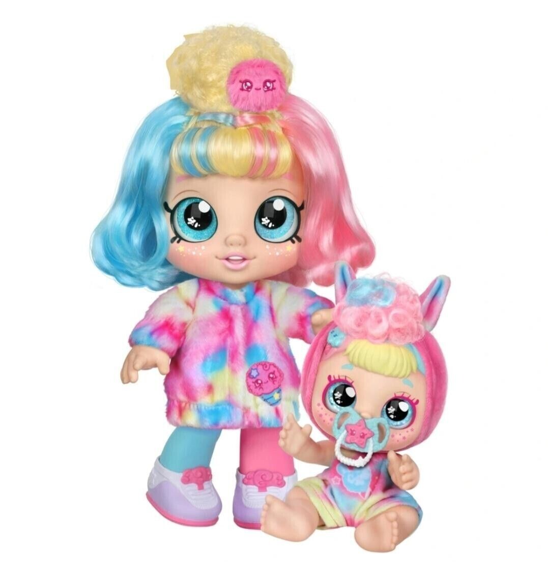 Kindi Kids Scented Sisters Candy Sweets Toddler Doll and Pastel