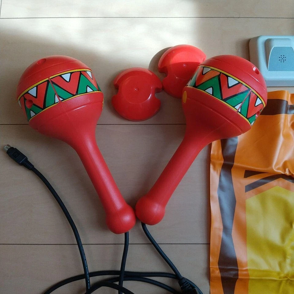 Samba De Amigo Maracas Controller HK-0378 For Sega Dreamcast Used Working - Image 3 of 4