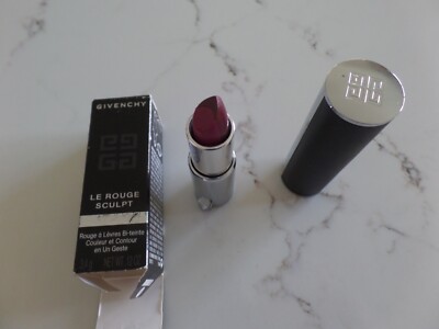 NIB GIVENCHY LE ROUGE SCULPT TWO-TONE LIPSTICK COLORS CONTOURS IN ONE STROKE #02