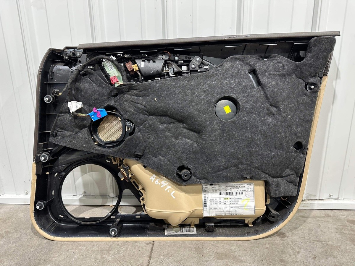 2012-2017 AUDI A6 C7 LEFT DRIVER FRONT INTERIOR DOOR COVER PANEL
