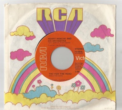 Henry Mancini - Nicholas and Alexandra / Two for the  US 45 RPM RCA VG+ Cond. DB