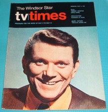 CANADIAN WINDSOR STAR TV TIMES TV GUIDE TOMMY HUNTER, JULIA SERIES, KAREN MORROW