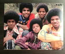 * JACKSON'S * signed autographed 11x14 photo * JACKIE JACKSON * 3