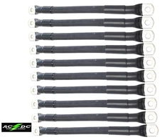 4/0 Solar Battery Cables 48" Long Waterproof SEALED Marine LOT OF 10 USA MADE