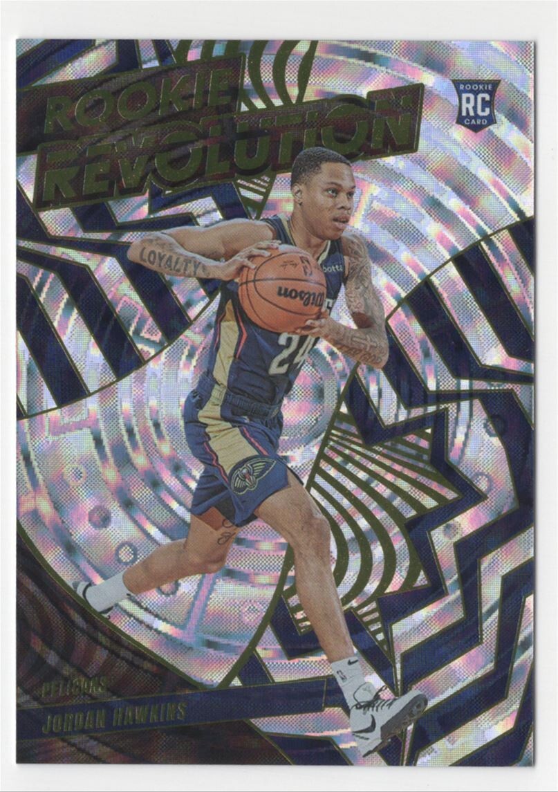 2023-24 Panini Revolution - Jordan Hawkins Rookie Revolution Fractal - Pelicans