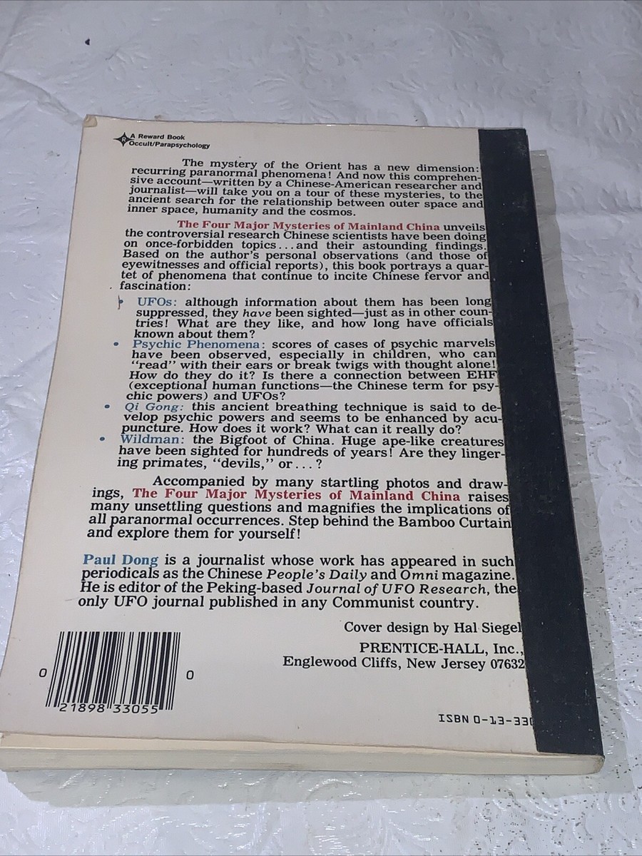 洋書 Four Major Mysteries Mainland China/Dong The Four Major Mysteries of Mainland China by Dong, Paul 1ST