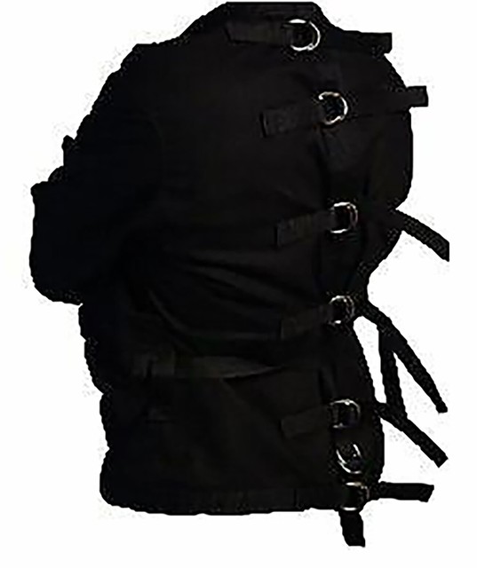 Restraint Strait Straight Jacket Black extra large XL eBay