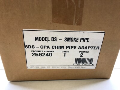 Selkirk Metalbestos 256240 6 inch Chimney Pipe Adapter with