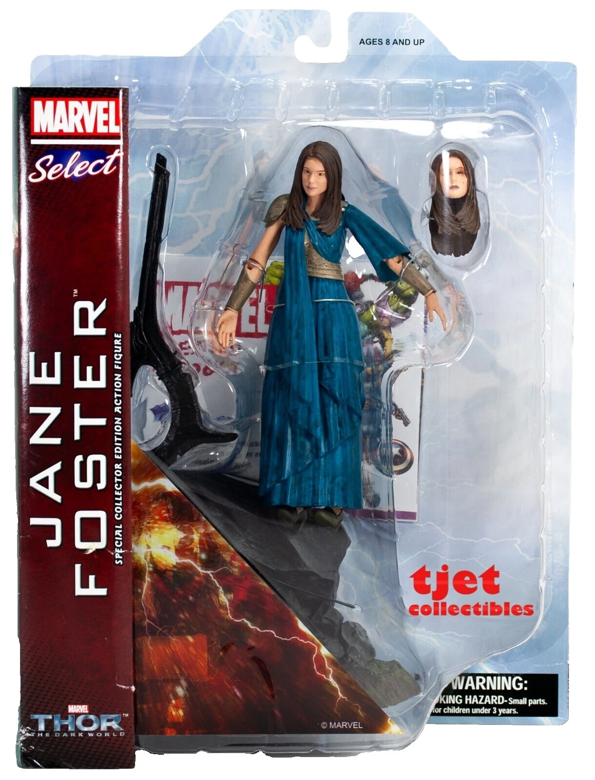 Figuras de acción de vinilo de Jane y accesorios