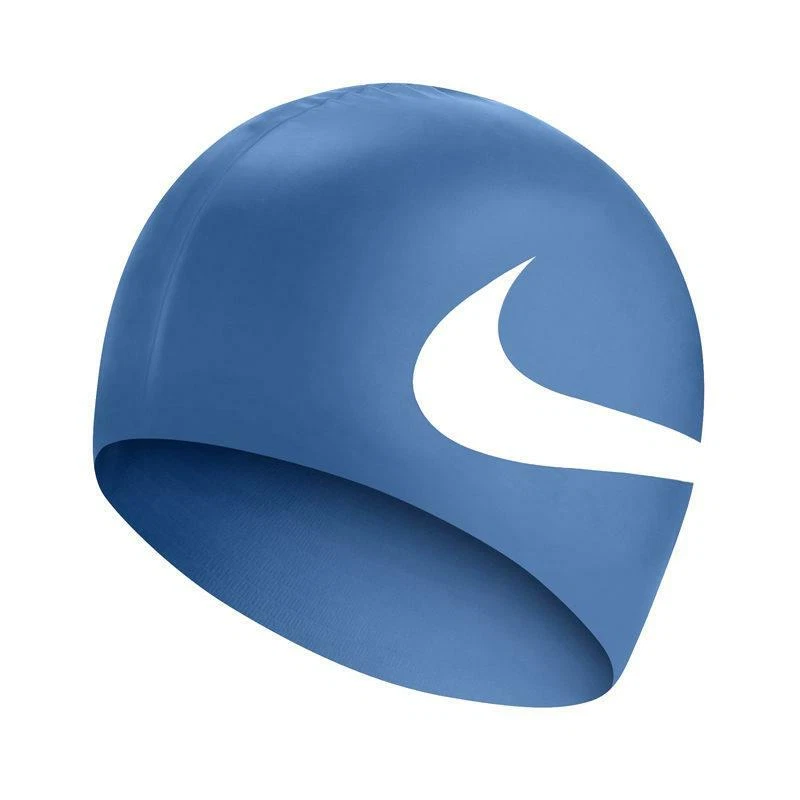 NIKE CUFFIA PRINTED SILICONE - AZZURRO/BIANCO - NESS8163-494 - Photo 1/1