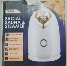 Facial Sauna & Steamer Cleanse Hydrate Softens Skin ZJ-908
