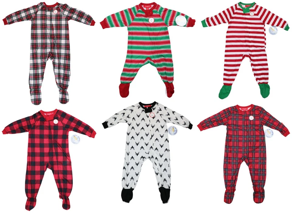 Pijama familiar bebé estampado de una pieza nuevo con etiquetas - Elige talla/estilo