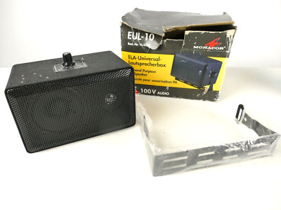 Monacor EUL-10 ELA UIniversal Lautsprecherbox Box 2 Weg Kompakt Solist RT-2243