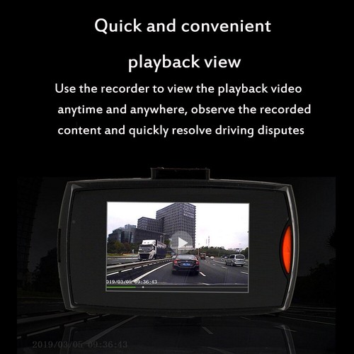 1080P 2.4" HD Car DVR Video Dash Cam Recorder Camera G-Sensor Parking Monitor AU - Picture 7 of 11