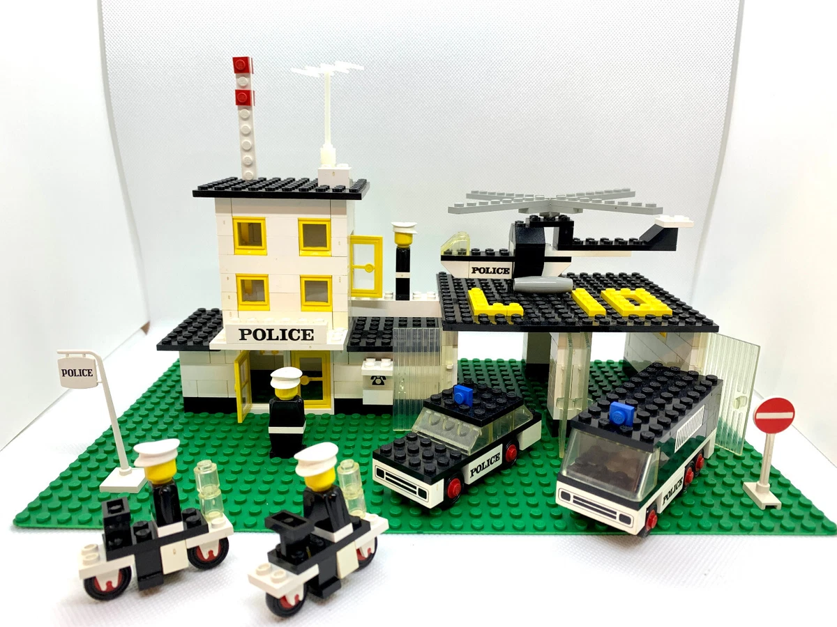 Lego Set 370 585 Police Headquarters vintage 100 complete rare from 1976