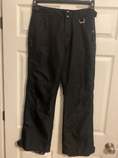 Ocean & Earth Womens Black Water Resistant Ski Snowboard Pants 736283  S  NWOTs