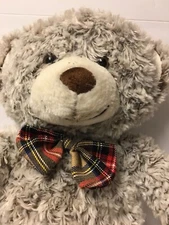 F.A.O Schwarz Plush 17” Teddy Bear with Bowtie Stuffed Animal 2017