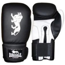 GUANTI DA ALLENAMENTO LONSDALE CRUISER BOXING GUANTO SPARRING NERO 12 oz NUOVO TRENO DA COMBATTIMENTO