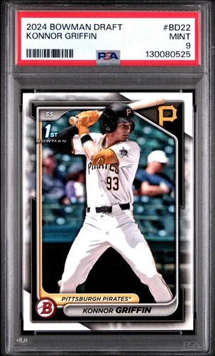 2024 Bowman Draft - Konnor Griffin #BD-22 (RC) PSA 9