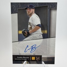 2024 Topps Museum Collection - Archival Autographs Corbin Burnes #AA-CBU /299