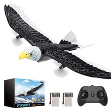 DEERC RC Plane Remote Control Eagle Plane RTF Airplane 2.4GHZ 2CH Flying Bird
