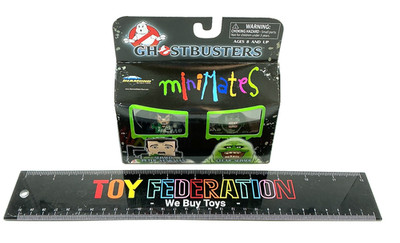 DST MiniMates Ghostbusters SLIMED PETER VENKMAN & CLEAR SLIMER Mini Figures