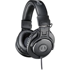 NEW Audio-Technica ATH-M50X Professional Over Ear Headphones Black ATH-M50XBT2