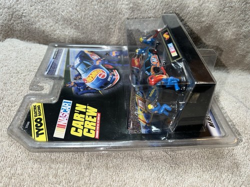 Tyco Nascar Car N Crew Hot Wheels #44 Slotcar Set Mattel Wheels Electric Racing - Bild 4 von 10