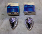 License Plate Lamp Lenses, Pair, 1971 Ranchero, 1971/72 Ford Station Wagon, NOS