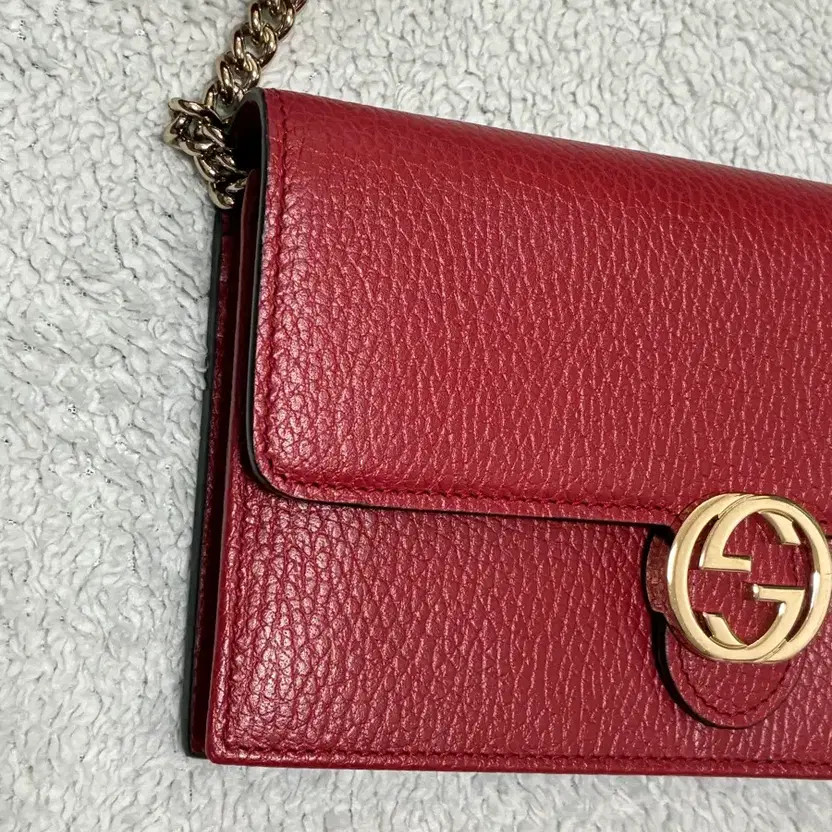Authentic Gucci Interlocking Chain Mini Crossbody… - image 1